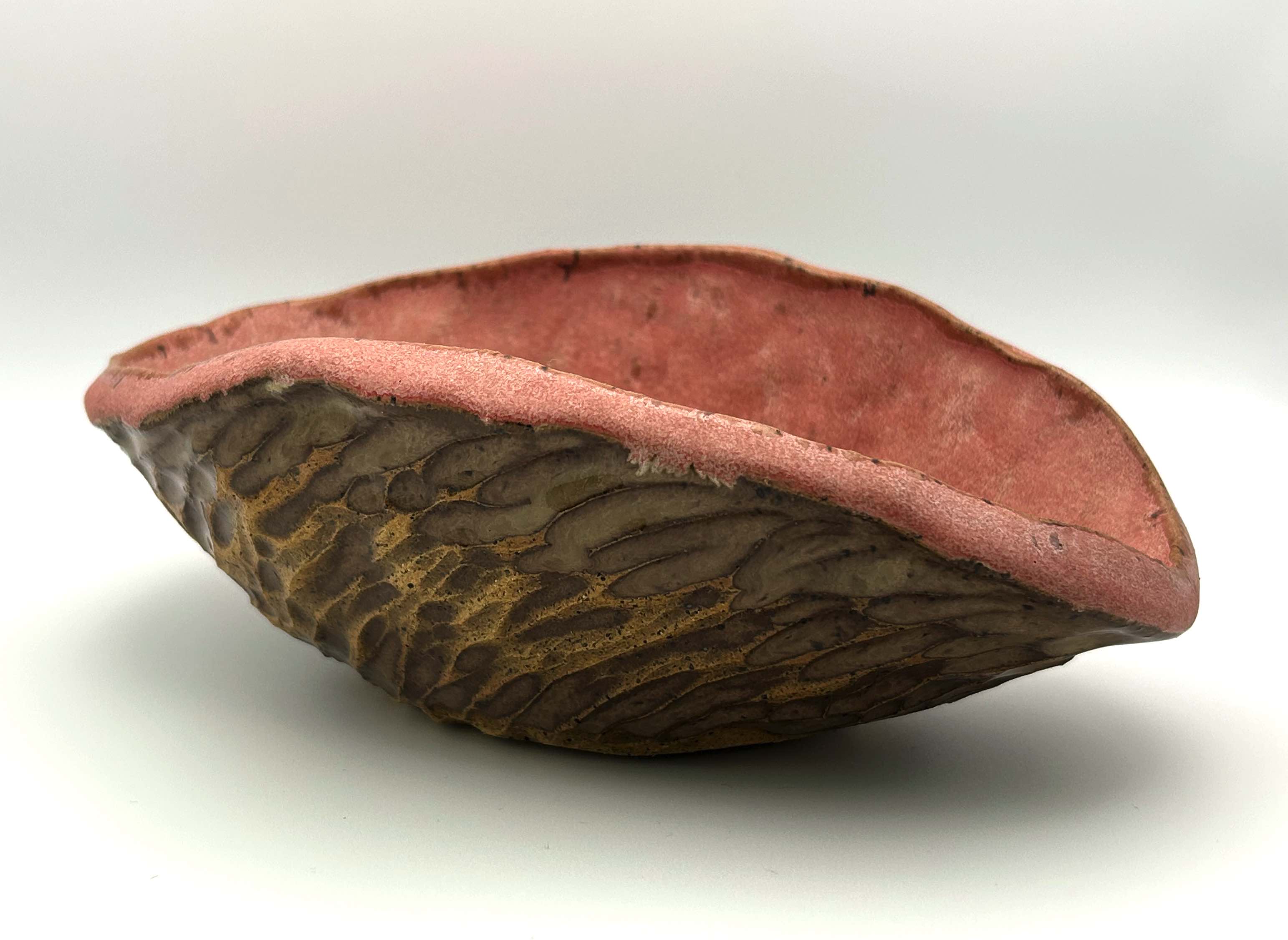 Handcrafted Ceramic Incense Holder – Pink