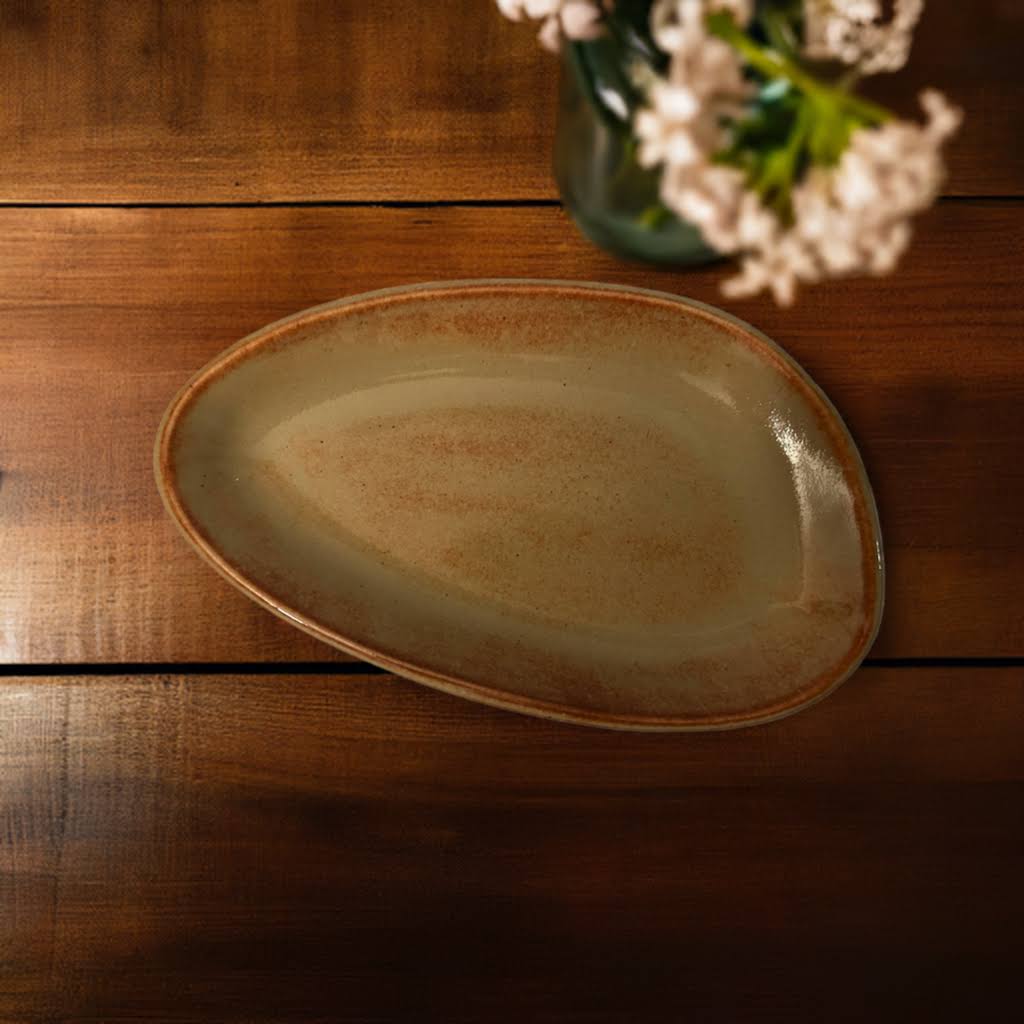 Handcrafted Ceramic Appetizer Plate (small)