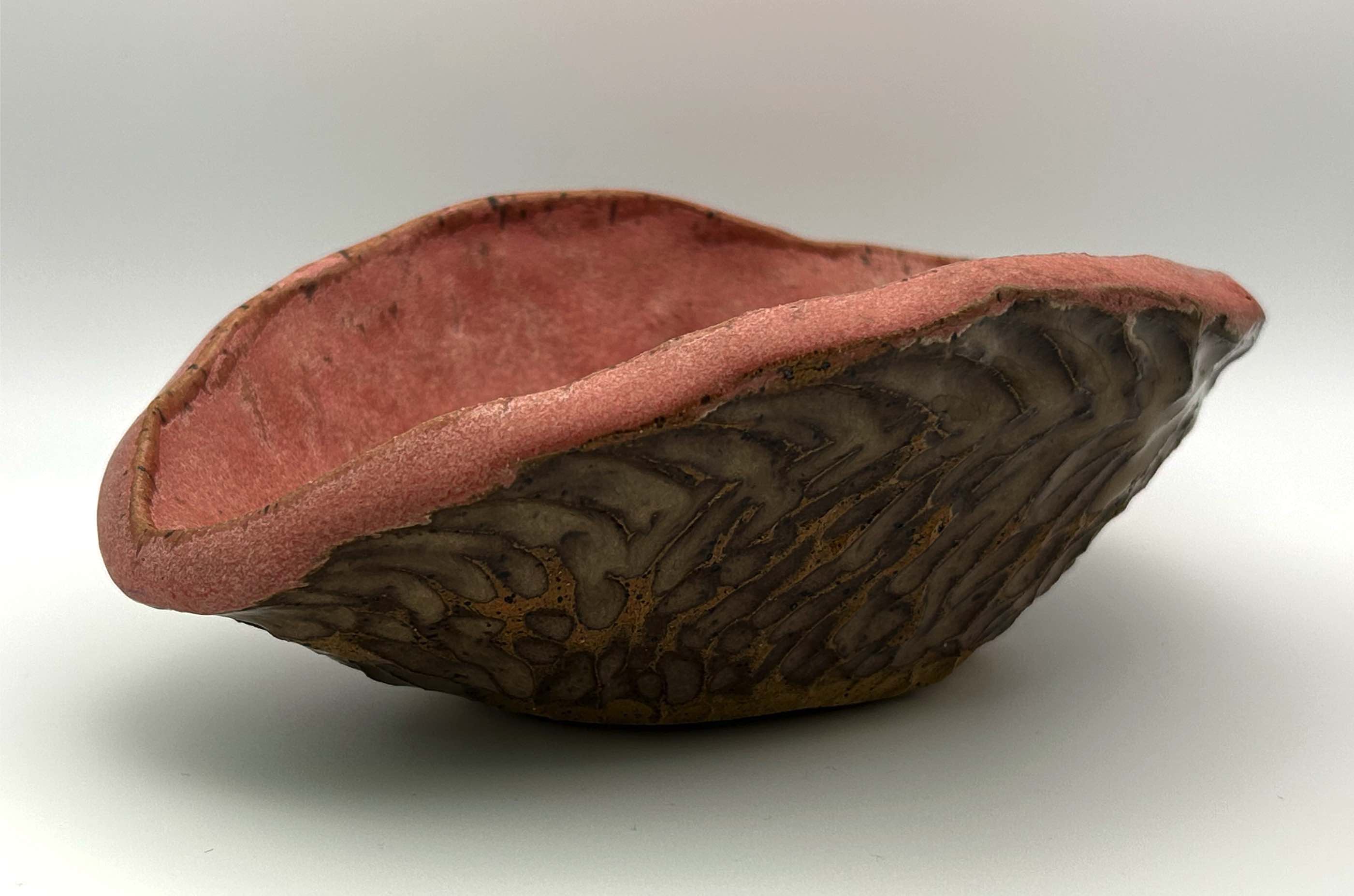 Handcrafted Ceramic Incense Holder – Pink